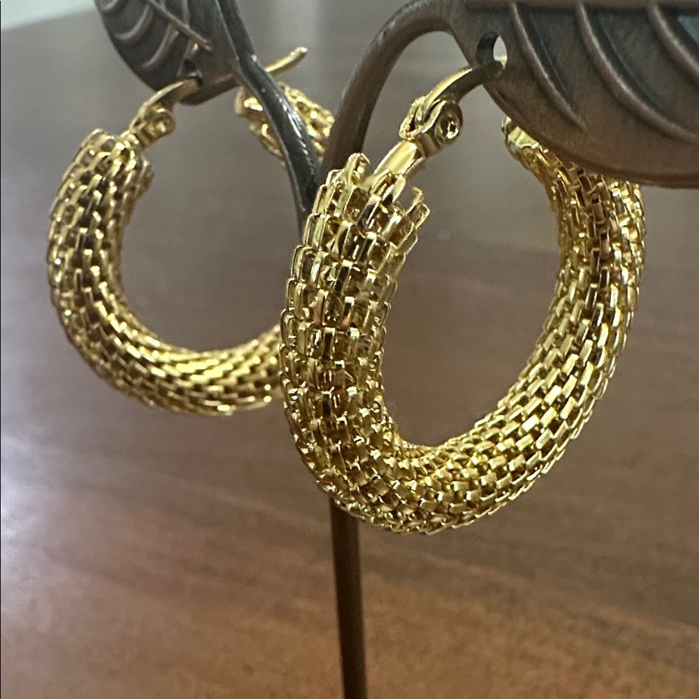 🧡Elegant Gold Hoop Earrings🧡